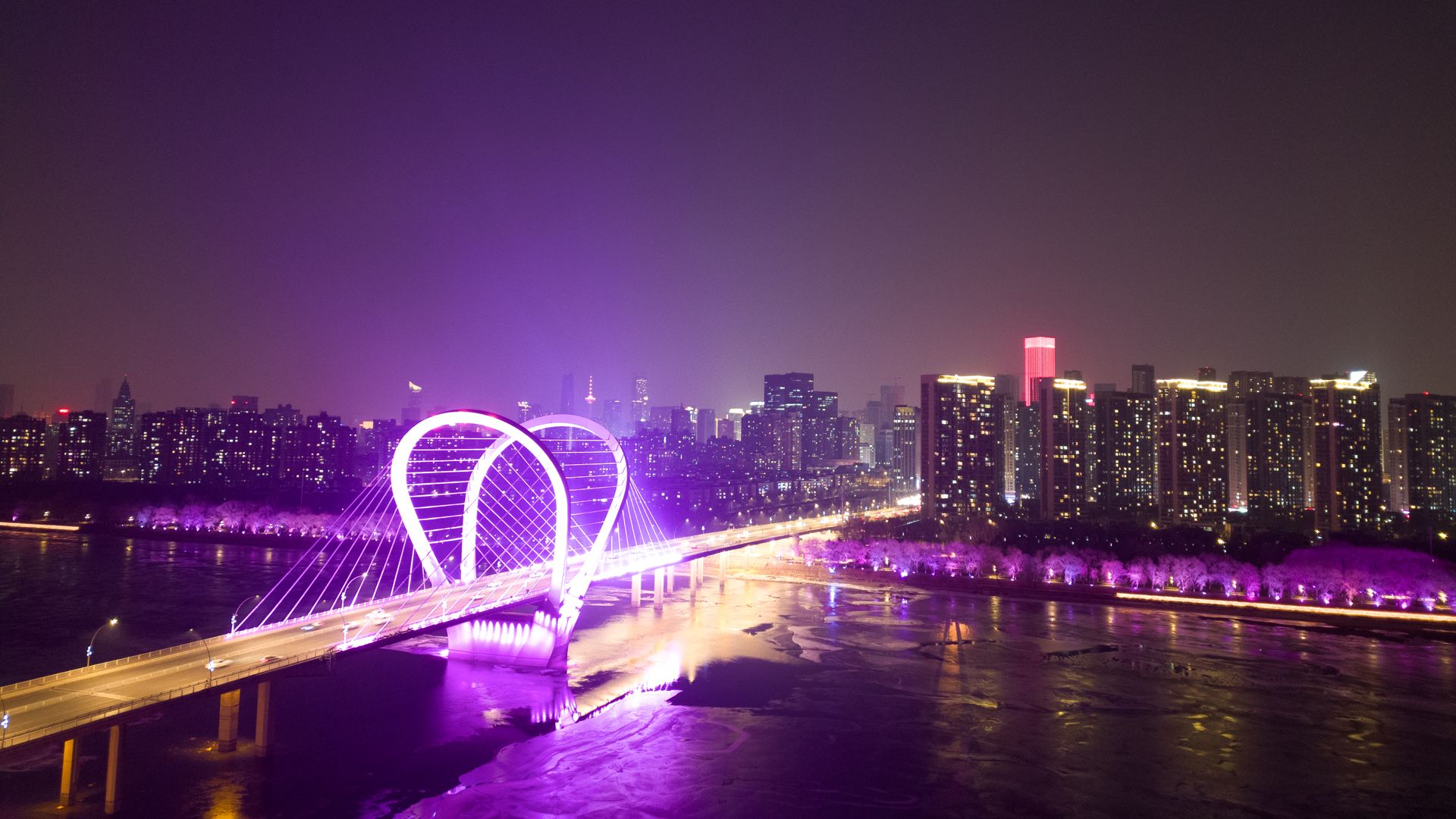 三好桥夜景